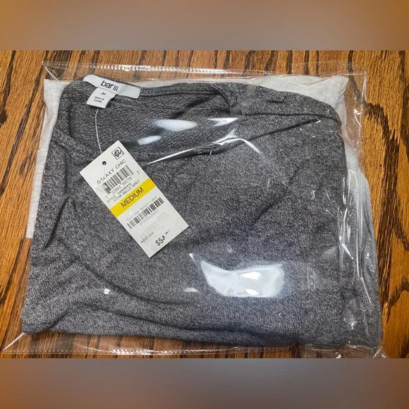 Bar III Womens Medium Heather Belle Gray Ombre Sweater - Picture 9 of 9